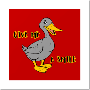 Give me a smile Posters and Art